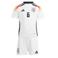 Camiseta Alemania Joshua Kimmich #6 Primera Equipación Replica Eurocopa 2024 para niños mangas cortas (+ Pantalones cortos)